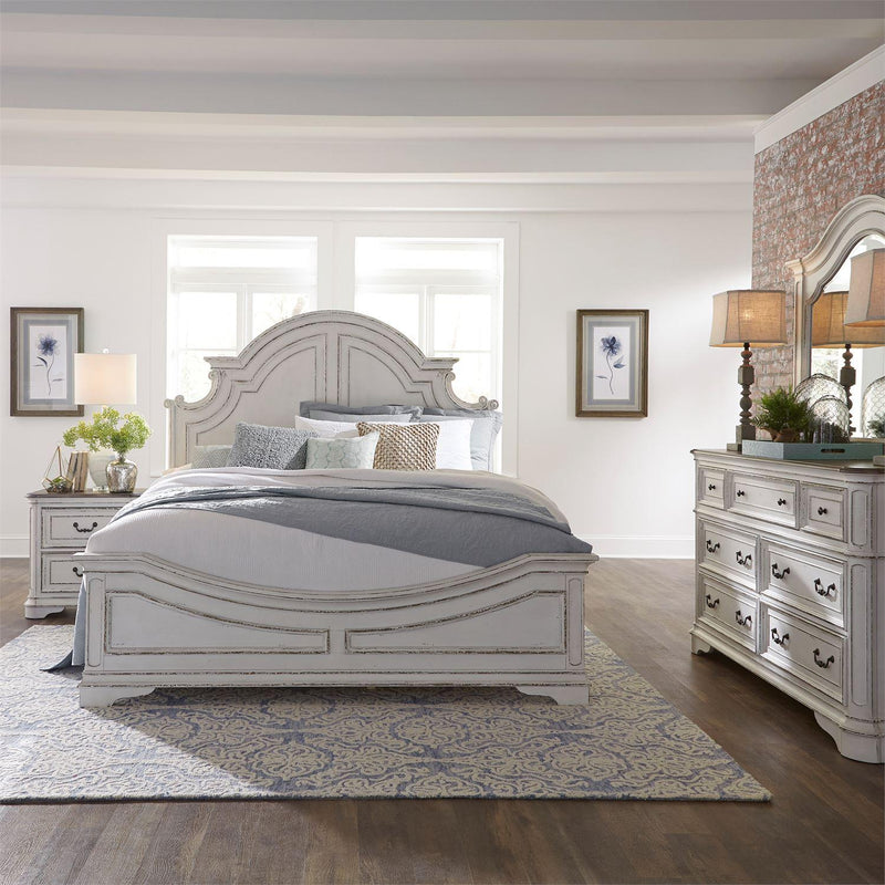  Liberty Furniture Industries Inc. Magnolia Manor 244-BR-CPBDMN 6 pc California King Panel Bedroom Set IMAGE 1