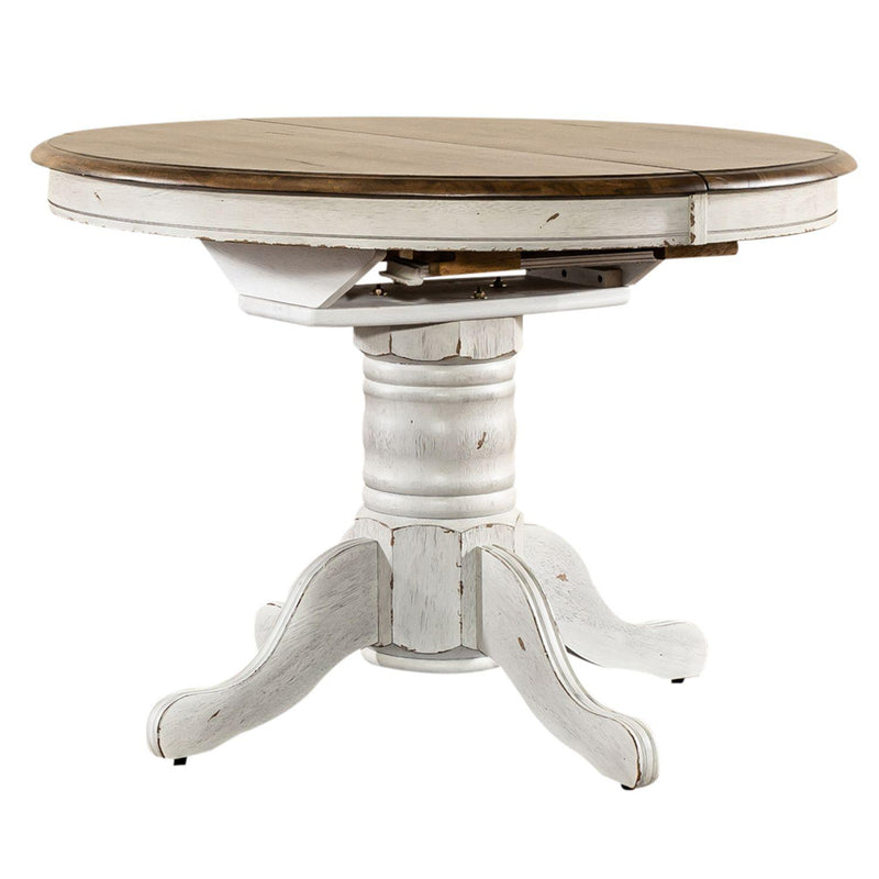  Liberty Furniture Industries Inc. Carolina Crossing 186W-CD-3ROS 3 pc Dining Set IMAGE 2