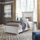  Liberty Furniture Industries Inc. Allyson Park 417-YBR 5 pc Twin Panel Bedroom Set IMAGE 2