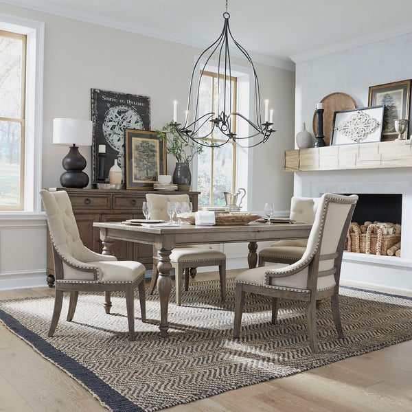  Liberty Furniture Industries Inc. Americana Farmhouse 615-DR-5LTS 5 pc Dining Set IMAGE 1