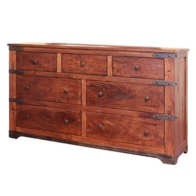 International Furniture Direct Parota 7-Drawer Dresser IFD866DSR IMAGE 1