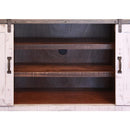 International Furniture Direct Pueblo TV Stand with Cable Management IFD360STAND-70 IMAGE 4