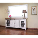 International Furniture Direct Pueblo TV Stand with Cable Management IFD360STAND-80 IMAGE 1