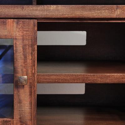 International Furniture Direct Urban TV Stand with Cable Management IFD560STAND-76 IMAGE 5