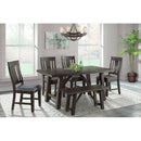  Elements International Cash DCS100 6 pc Dining Set IMAGE 1