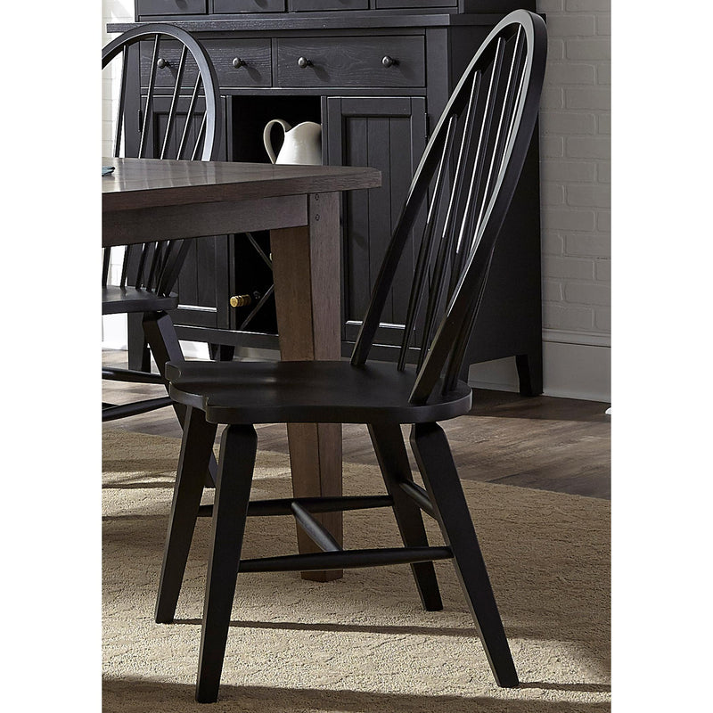  Liberty Furniture Industries Inc. Hearthstone Ridge Dining Chair 482-C1000S IMAGE 1