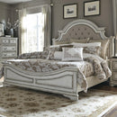  Liberty Furniture Industries Inc. Magnolia Manor King Upholstered Panel Bed 244-BR-KUB IMAGE 1