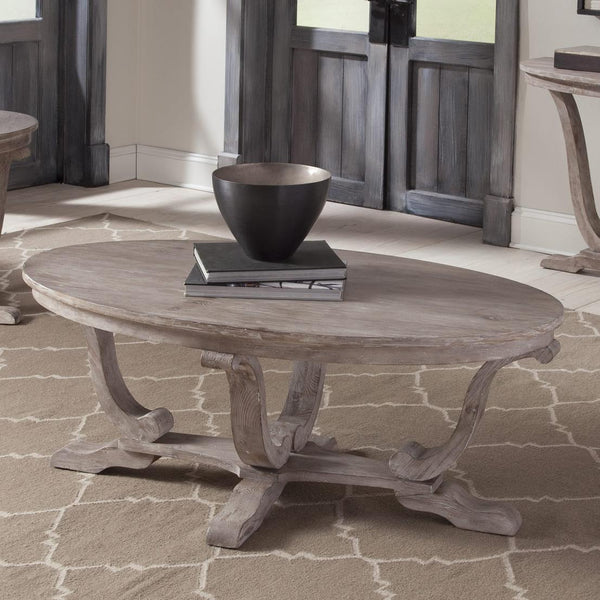  Liberty Furniture Industries Inc. Greystone Mill Cocktail Table 154-OT1010 IMAGE 1