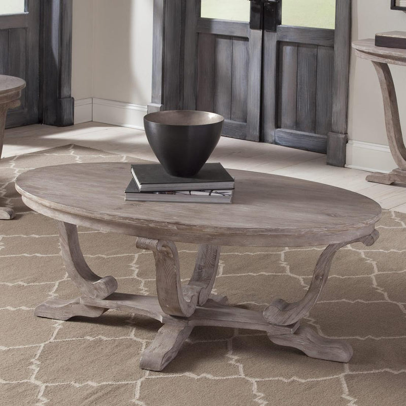  Liberty Furniture Industries Inc. Greystone Mill Cocktail Table 154-OT1010 IMAGE 1