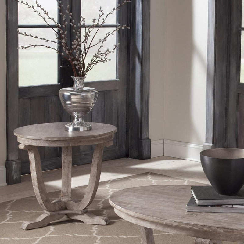  Liberty Furniture Industries Inc. Greystone Mill End Table 154-OT1020 IMAGE 1