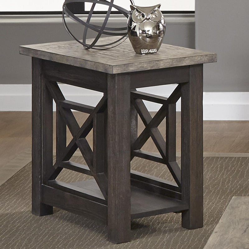  Liberty Furniture Industries Inc. Heatherbrook End Table 422-OT1021 IMAGE 1