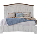 International Furniture Direct Pueblo Queen Panel Bed IFD360HDBD-Q/IFD360PLTFRM-Q IMAGE 1