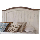 International Furniture Direct Pueblo Queen Panel Bed IFD360HDBD-Q/IFD360PLTFRM-Q IMAGE 2