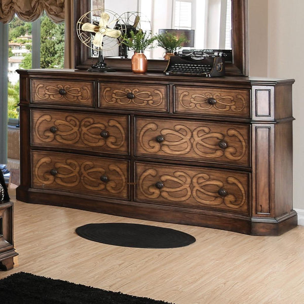 Furniture of America Emmaline 7-Drawer Dresser CM7831D IMAGE 1