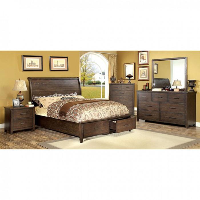 Furniture of America Ribeira California King Panel Bed with Storage CM7252CK-BED IMAGE 11