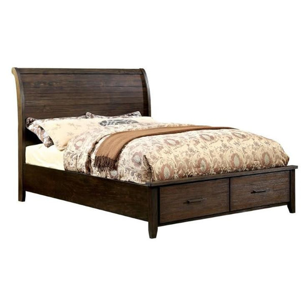 Furniture of America Ribeira California King Panel Bed with Storage CM7252CK-BED IMAGE 1