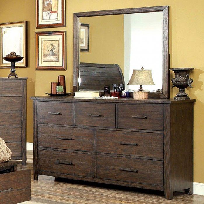 Furniture of America Ribeira Dresser Mirror CM7252M IMAGE 4