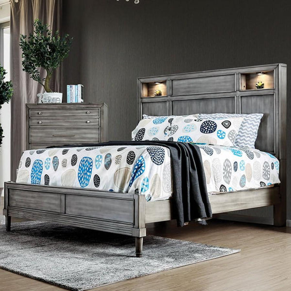 Furniture of America Daphne King Panel Bed CM7556EK-BED IMAGE 1