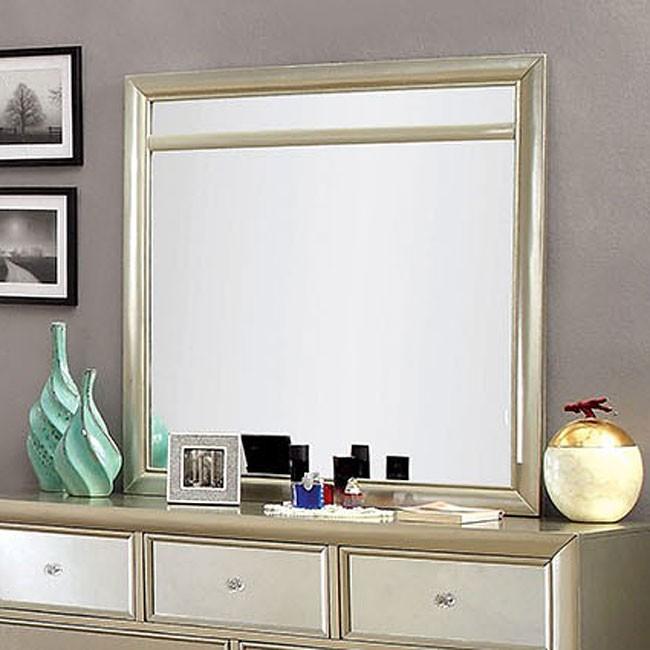 Furniture of America Briella Dresser Mirror CM7101M IMAGE 2