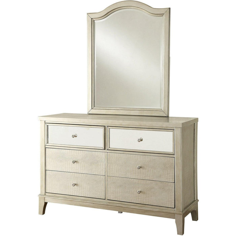 Furniture of America Adeline Arched Dresser Mirror CM7282M IMAGE 2