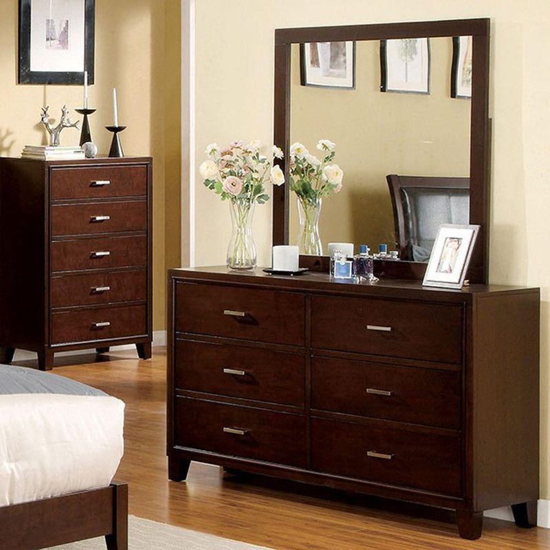 Furniture of America Gerico II 6-Drawer Dresser CM7068D IMAGE 2