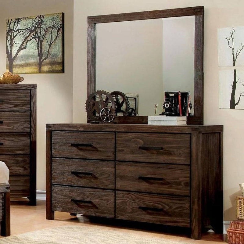 Furniture of America Rexburg Dresser Mirror CM7382M IMAGE 3