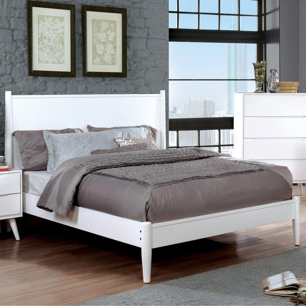 Furniture of America Lennart II Full Panel Bed CM7386WH-F-BED IMAGE 1