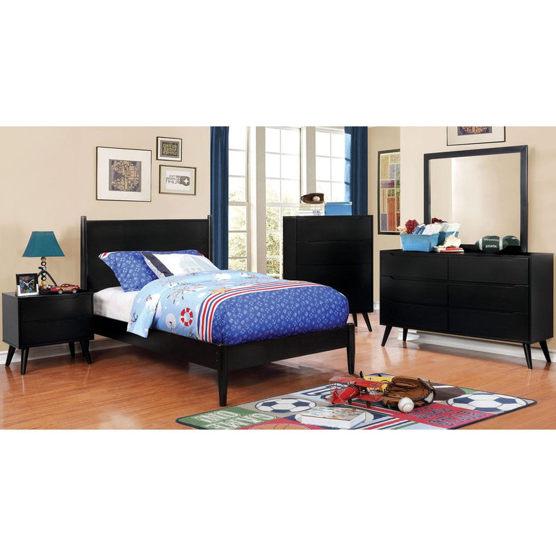 Furniture of America Kids Beds Bed CM7386BK-T-BED IMAGE 2