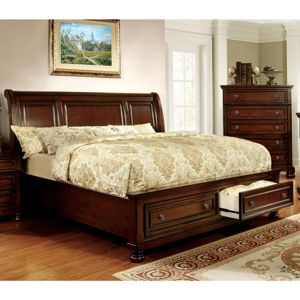 Furniture of America Northville Queen Platform Bed with Storage CM7683Q-BED IMAGE 1