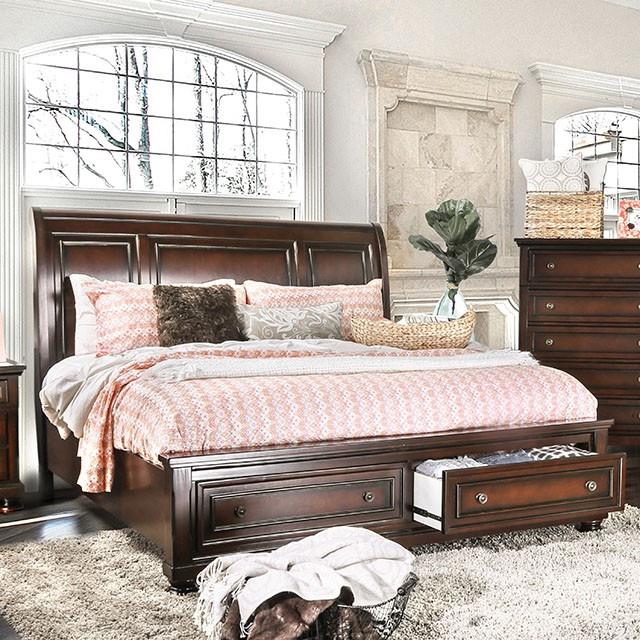 Furniture of America Northville Queen Platform Bed with Storage CM7683Q-BED IMAGE 1