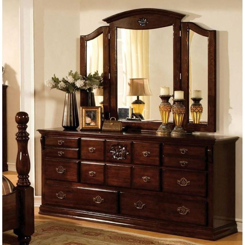 Furniture of America Tuscan II Dresser Mirror CM7571M IMAGE 2