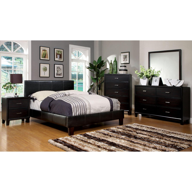 Furniture of America Winn Park King Upholstered Panel Bed CM7008EK-BED IMAGE 3