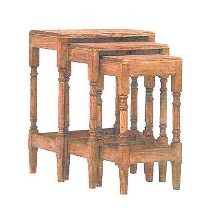 Red River Rustic Occasional Table Set LT-ACC-63 IMAGE 1