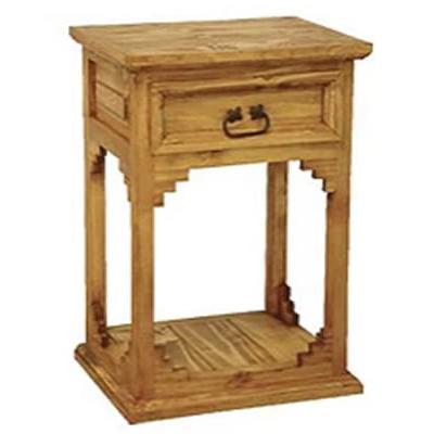 Red River Rustic 1-Drawer Nightstand LT-BUR-12 IMAGE 1