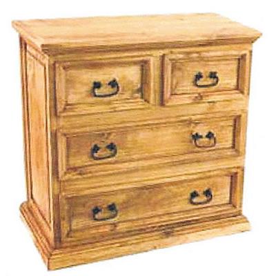 Red River Rustic 4-Drawer Dresser LT-COM-13A IMAGE 1