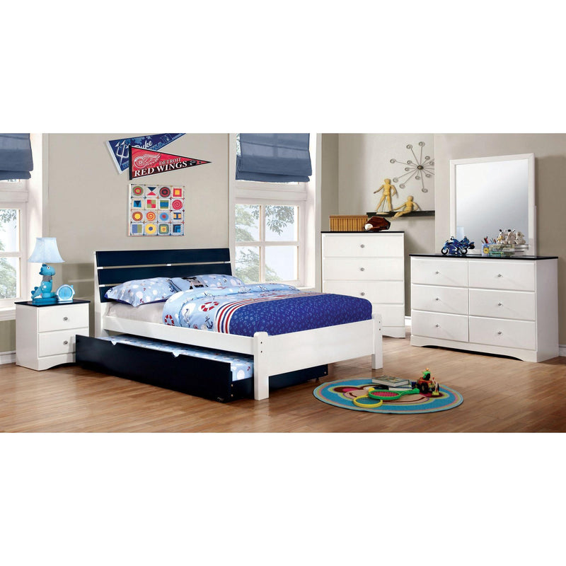 Furniture of America Kids Beds Trundle Bed CM-TR452-BL IMAGE 4