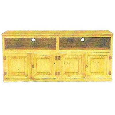 Red River Rustic Austin TV Stand with Cable Management LT-COM-599 IMAGE 1
