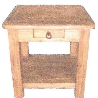 Red River Rustic End Table LT-LAT-01 IMAGE 1