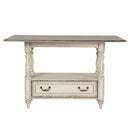  Liberty Furniture Industries Inc. Square Magnolia Manor Counter Height Dining Table with Pedestal Base 244-GT3660 IMAGE 1