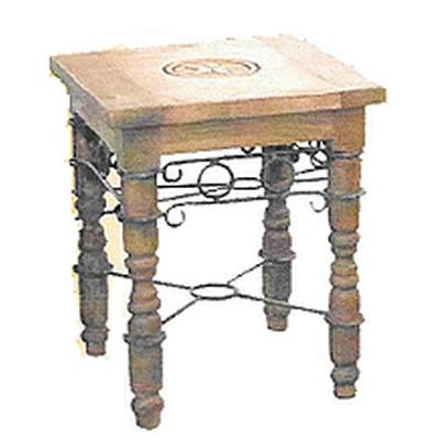 Red River Rustic Accent Table LTX-LAT-02 IMAGE 1