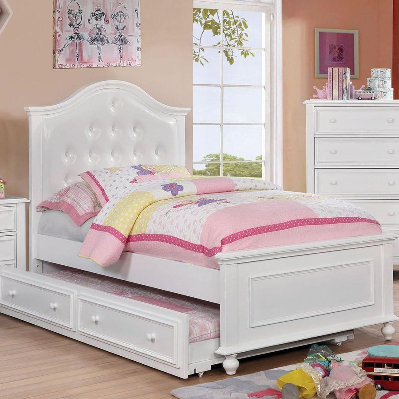 Furniture of America Kids Beds Bed CM7155WH-F-BED IMAGE 2