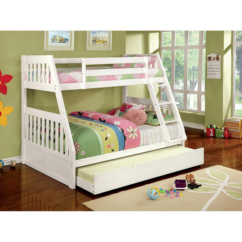 Furniture of America Kids Beds Trundle Bed CM-TR452-WH IMAGE 3