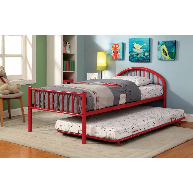 Furniture of America Kids Beds Trundle Bed CM-TR1032RD IMAGE 3