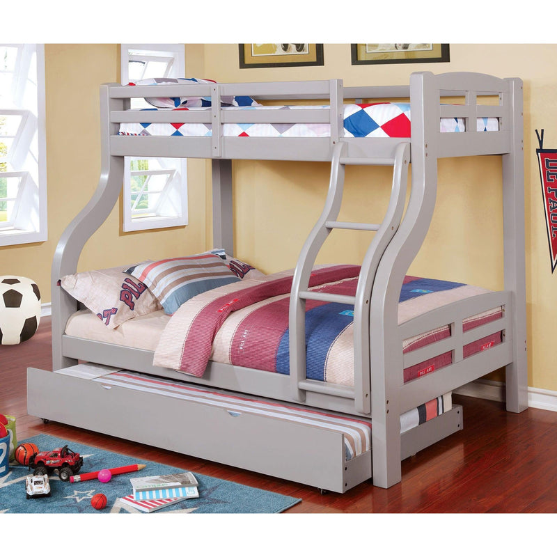 Furniture of America Kids Beds Bunk Bed CM-BK618GY-BED IMAGE 3