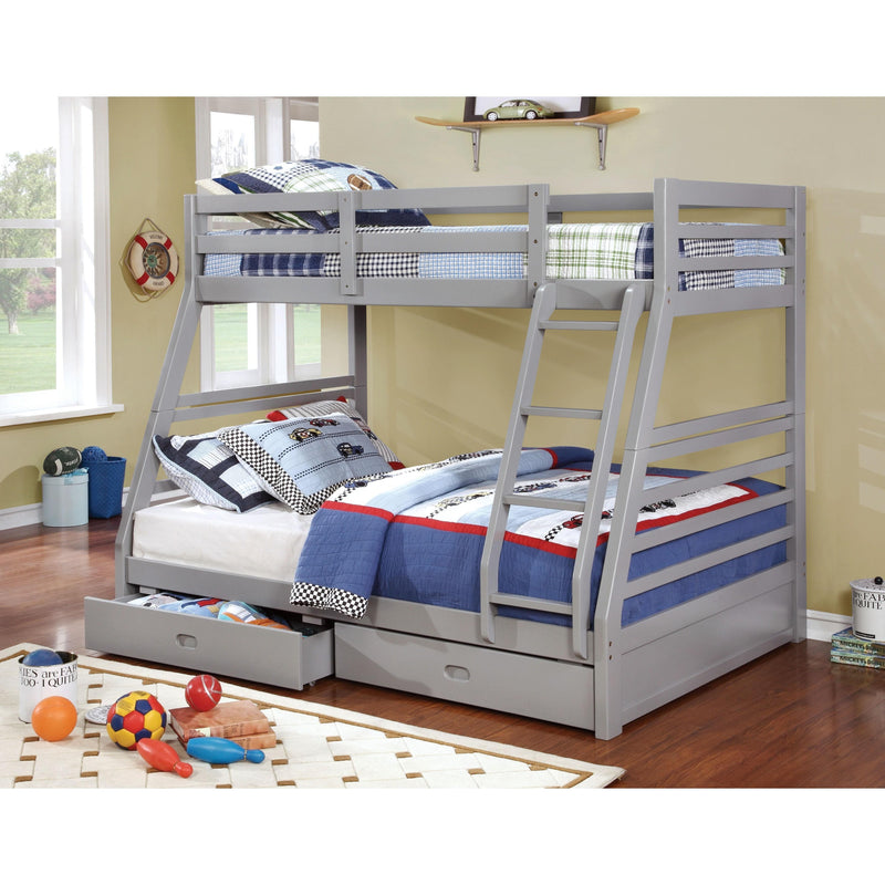 Furniture of America Kids Beds Bunk Bed CM-BK588GY-BED IMAGE 2