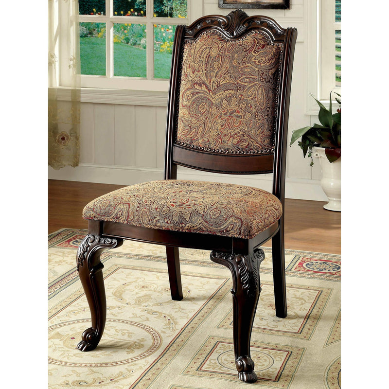 Furniture of America Bellagio Dining Chair CM3319F-SC-2PK IMAGE 2