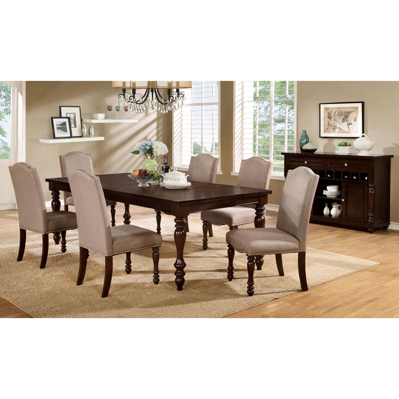 Furniture of America Hurdsfield Dining Table CM3133T IMAGE 4