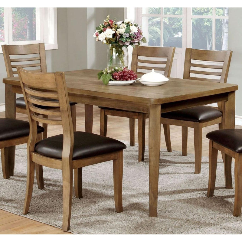 Furniture of America Dwight II Dining Table CM3988NT-T IMAGE 2