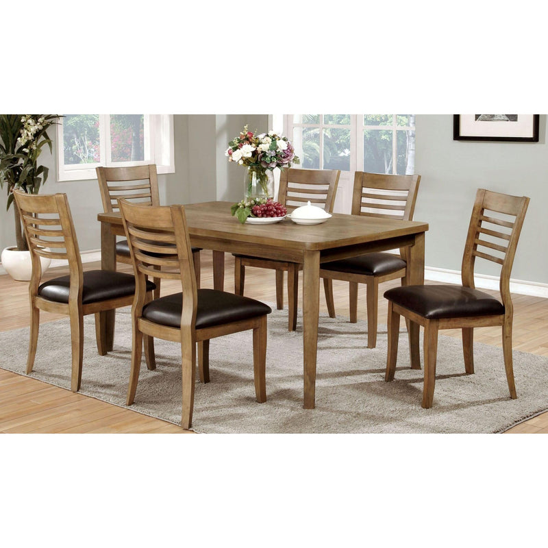 Furniture of America Dwight II Dining Table CM3988NT-T IMAGE 4