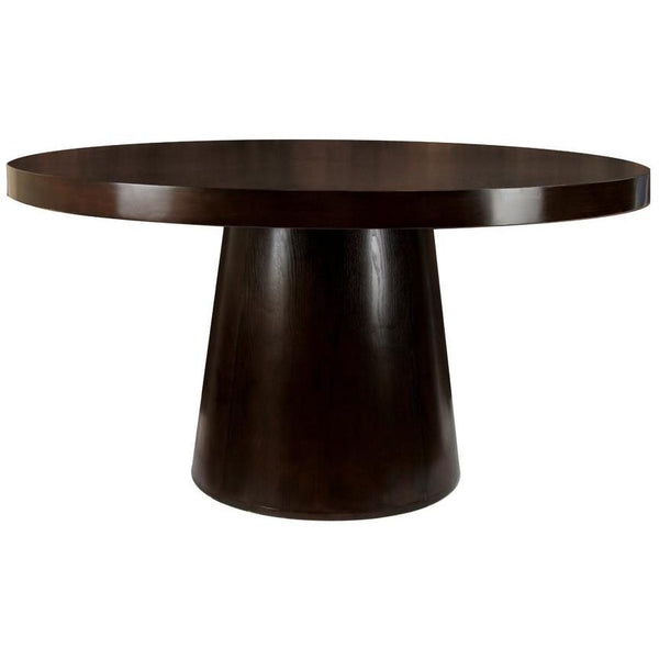 Furniture of America Round Havana Dining Table with Pedestal Base CM3849T-TABLE IMAGE 1